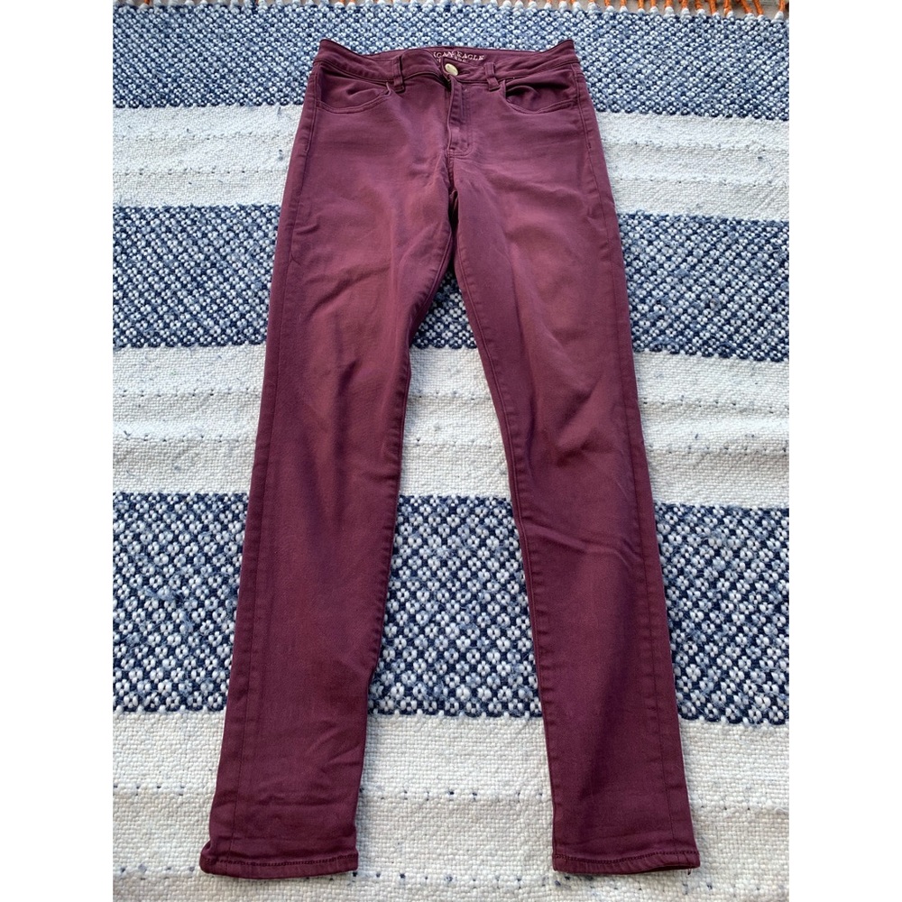 Maroon American Eagle pants
